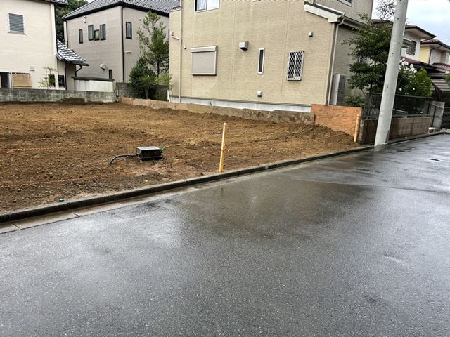 木造2階建て解体工事(東京都北区滝野川)　工事後の様子です。